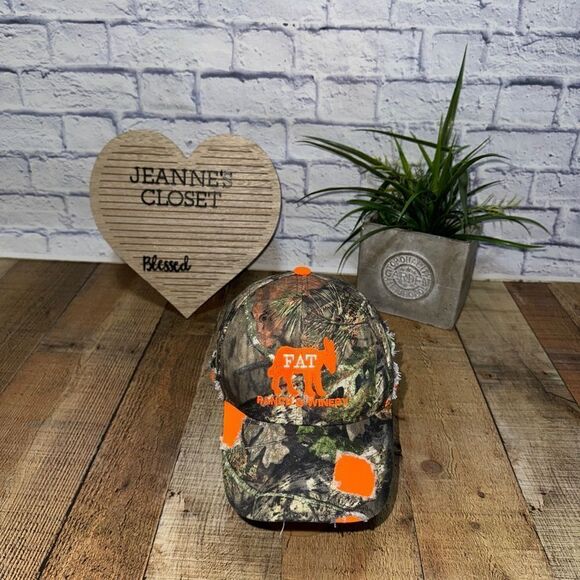 Fat A** Ranch Winery Hat Cap Camouflage Mossy Oak Camo Fredericksburg Texas - Picture 8 of 8